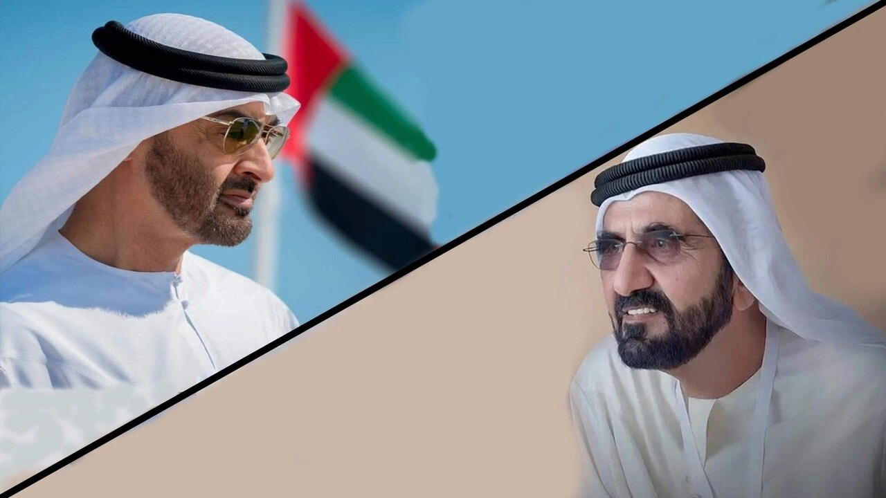 الشيخ محمد بن زايد والشيخ محمد راشد يزفان بشرى للمواطنين والمقيمين في الامارات