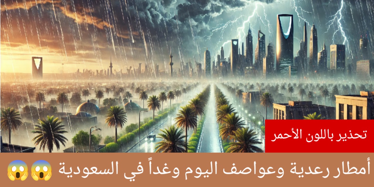 “اجلس في المنزل”.. الوطني للأرصاد يحذر من أمطار رعدية على تلك المناطق بالسعودية اليوم وغداً 4-5 سبتمبر 2024