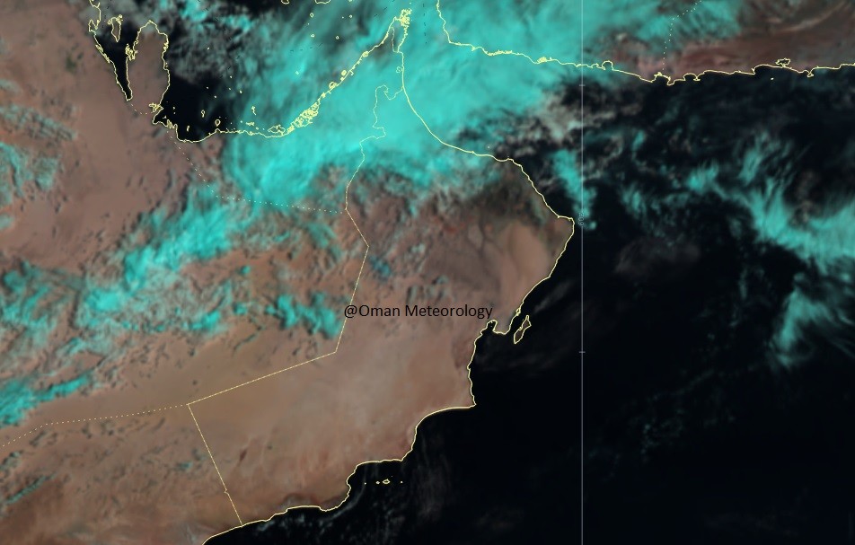 عاجل وهام .. الأرصاد العُمانية تأثر أجواء السلطنة بمنخفض جوي يهذا الموعد